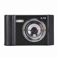 48MP 2.7K HD Compact Digital Camera 8x Zoom 2.8" IPS Display Black