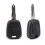 2Pcs Key Shell Transit Key Remote Shell Sw Foldable for  407 - 2 Button & 3 Buttons 1