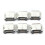 10 Pcs Panel Mount 17.9x13.8mm  Socket & 60Pcs Micro-Usb Type B Female 5 Pin Smt Placement Smd Dip Socket Connector 5
