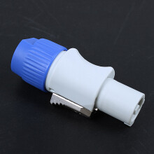 20Pcs/Lot Nac3Fca Speakon Plug 3 Pin Male Powercon Connector 20A 250V Ac Power Plug Connector and White