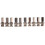 Conector Coaxial BNC Macho CCTV RG59 Paquete de 20 3