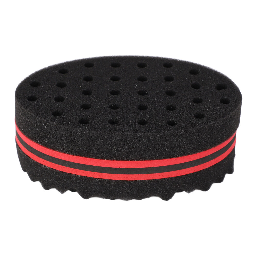 2pcs Afro Twist Hair Pick Comb & Double-Side Sponge Steel Brush Set for Men Styling