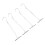 Nylon Cord Hanging Patterns Tool, Sewing Pattern Storage Solution with Practical Design, Durable Galvanized Steel Hooks for Securing Kraft and Manila 5