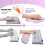 3Pcs Cloud Wrist Rest Keyboard Set Mouse Pad Wrist Support Set Ergonomic Memory Foam for Home Office Laptop Computer 4