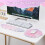 3Pcs Cloud Wrist Rest Keyboard Set Mouse Pad Wrist Support Set Ergonomic Memory Foam for Home Office Laptop Computer 1