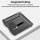 Universal Portable Tablet Holder for  Holder Tablet Stand Mount Adjustable Desk Support Flexible Tablet Stand Silver 6