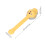Kids Faucet Handle Extender, Splashproof Silicone, 17cm Yellow 2