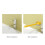 Kids Faucet Handle Extender, Splashproof Silicone, 17cm Yellow 7