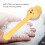 Kids Faucet Handle Extender, Splashproof Silicone, 17cm Yellow 6