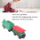 Set di treni a batteria con luci e suoni, ABS, telecomando 4