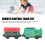 Set di treni a batteria con luci e suoni, ABS, telecomando 7