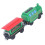 Set di treni a batteria con luci e suoni, ABS, telecomando 8