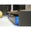 TV Unit Aria 160cm - Dark Grey with Gloss Doors and LED Lights 3