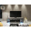 TV Unit Aria 160cm - Dark Grey with Gloss Doors and LED Lights 6