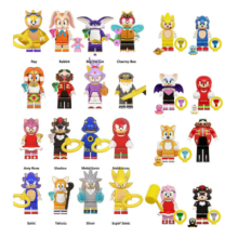24pcs Sonic The Hedgehog Minifigure Kid Toy Gift Fit Lego