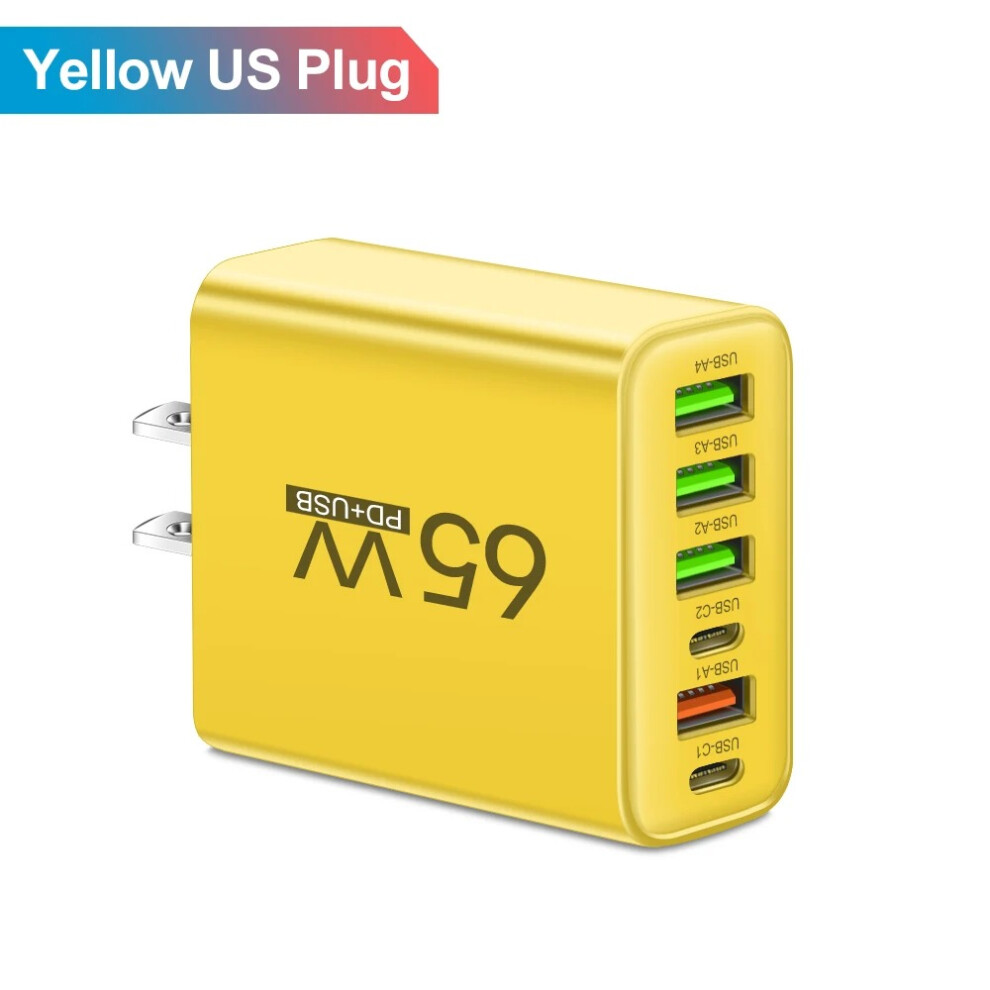 65W Fast Usb Charger For Iphone Samsung Xiaomi Huawei 5904750255435