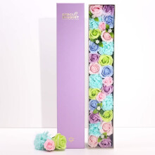 Soap Flowers Extra Long Box - Baby Blessings - Blues