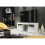 TV Unit Pulse 145cm - White with Gloss Doors and LED Lights 6