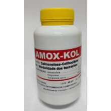 Amox-Kol 100g Salmonellosis Colibacillosis Respiratory Tract Pigeons Birds