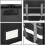 Fireproof Document Box with Locks File Storage Organizer Box Safe Bag 7