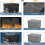 Fireproof Document Box with Locks File Storage Organizer Box Safe Bag 8