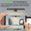 Wireless Picture Lights Dimmable Light Rechargeable Art Display Light 7