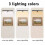 Wireless Picture Lights Dimmable Light Rechargeable Art Display Light 2