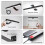 Wireless Picture Lights Dimmable Light Rechargeable Art Display Light 13