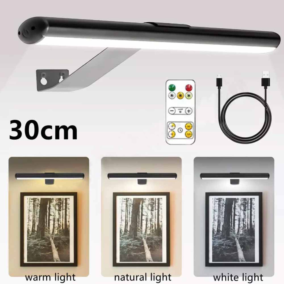 Wireless Picture Lights Dimmable Light Rechargeable Art Display Light