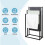 3 Tier Free Standing Towel Rail Stand Unit Rack Storage Bathroom 6