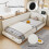 Upholstered bed, 3ft single bed 90×190cm 4