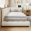 Upholstered bed, 3ft single bed 90×190cm 2