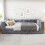 Upholstered bed, 3FT single bed 90x190cm, Daybed sofa bed 6