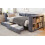 Upholstered bed, 3FT single bed 90x190cm, Daybed sofa bed 13