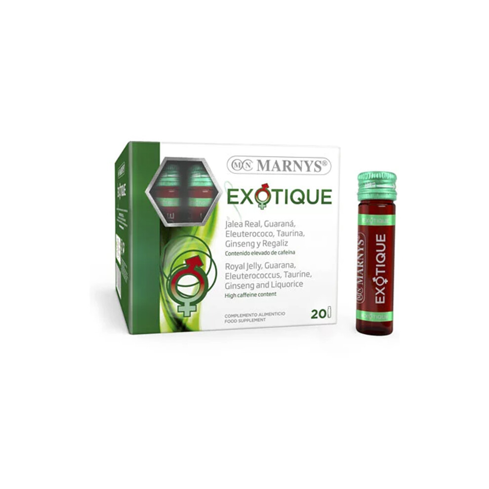 Marnys Exotique Vials 20s Energy & Vitality Support Formula | Natural Nutritional Supplement for Stamina, Wellness & Daily Strength
