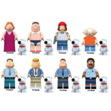 8pcs Family Guy building block minifigures Kids Gifts Toys Fits Lego