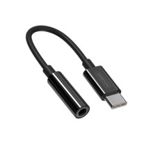 Type-c to 3.5mm audio conversion cable (digital) Black
