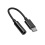 Type-c to 3.5mm audio conversion cable (digital) Black 1