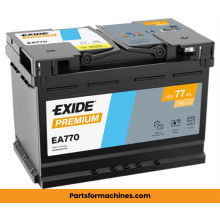 Exide EA770 Premium Batterie de Voiture, 77Ah/760A, 12V