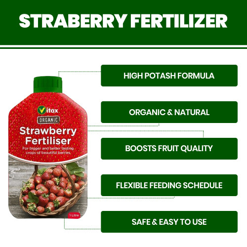 Vitax Vitax Organic Strawberry Fertiliser 1L Liquid 1