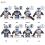 8PCS Star Wars Fives Rex Mini Figures Sets 1