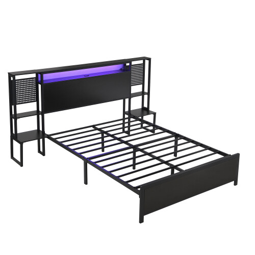 Metal Bed, Iron Bed, 4ft6 double bed 135×190cm 2