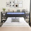 Metal Bed, Iron Bed, 4ft6 double bed 135×190cm 4