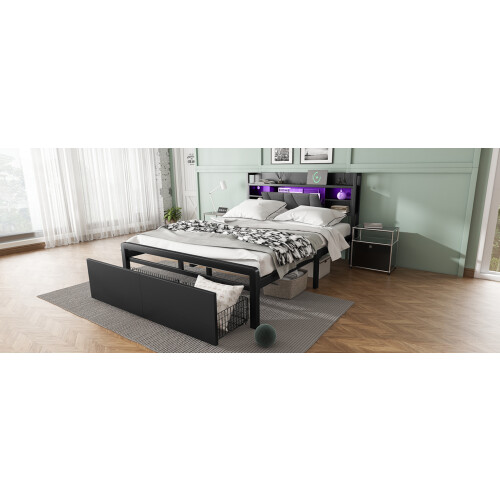 Metal Bed, Iron Bed, 4ft6 double bed 135×190cm 1