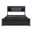 Metal Bed, Iron Bed, 4ft6 double bed 135×190cm 12