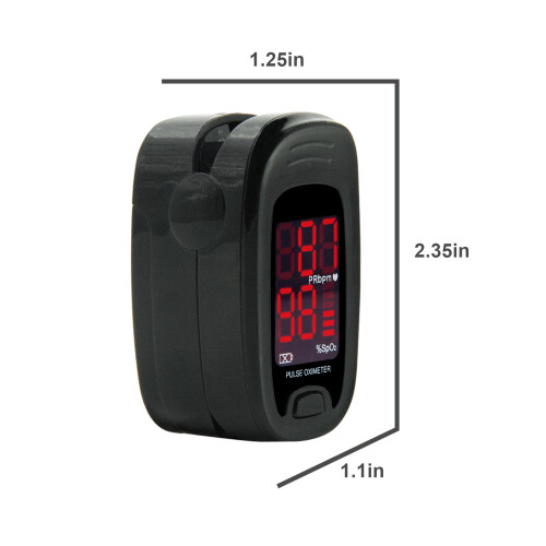 LED Oximeter Pulse Fingertip SpO2 Heart Rate 1