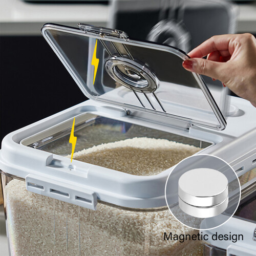 Living And Home 7.5kg Capacity Airtight Food Storage Container 2