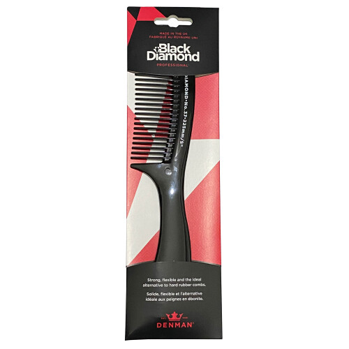 Denman Denman DB37 Black Diamond Shampoo Rake Comb 1