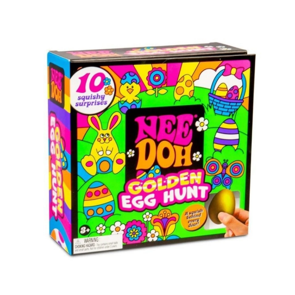 Easter Egg Hunt Mystery 10 Squishy Surprises Collectibles Gifts Golden