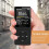 MP3 Player USB Charging Record Digital Display Screen Media Portable Running Walking Music  White 4